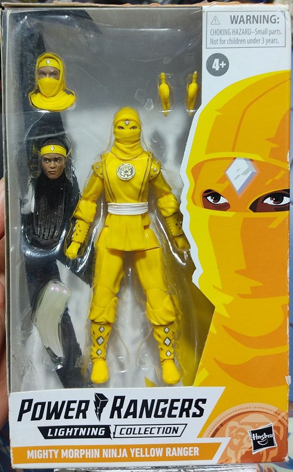 BA9 Power Rangers Lightning Collection Ninja Yellow Ranger Nuevo