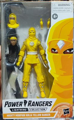 BA9 Power Rangers Lightning Collection Ninja Yellow Ranger Nuevo
