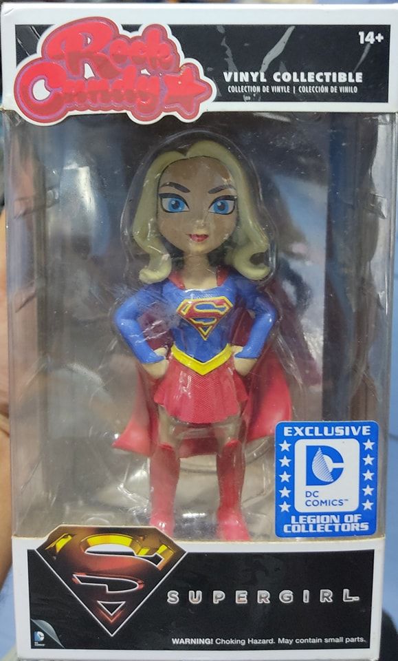 SJ Supergirl Figura Rock Candy Funko
