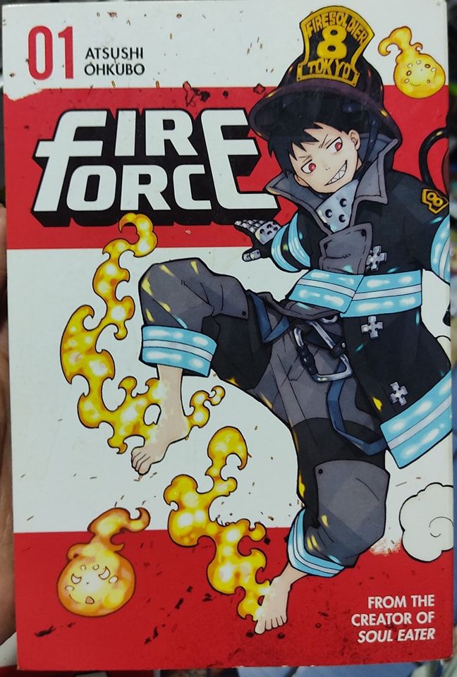 BA9 Fire Force Manga Volumen 1 Ingles