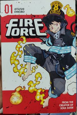 BA9 Fire Force Manga Volumen 1 Ingles