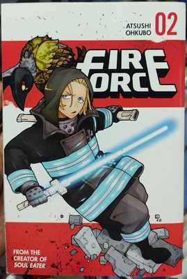 BA9 Fire Force Manga Volumen 2 Ingles