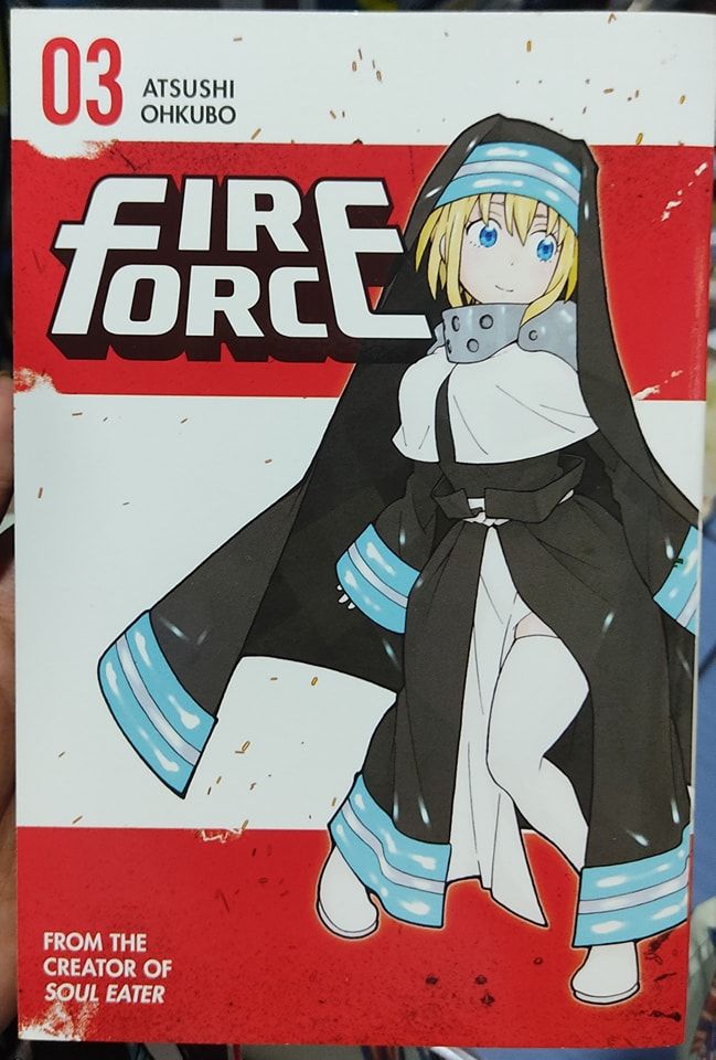 BA9 Fire Force Manga Volumen 3 Ingles