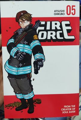 BA9 Fire Force Manga Volumen 5 Ingles