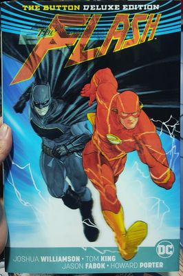 BA9 The Flash The Button Deluxe Edition Tapa Dura Ingles