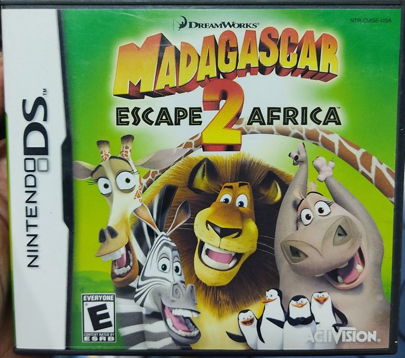 BA9 Madagascar 2 Escape Africa Nintendo DS Usado Completo