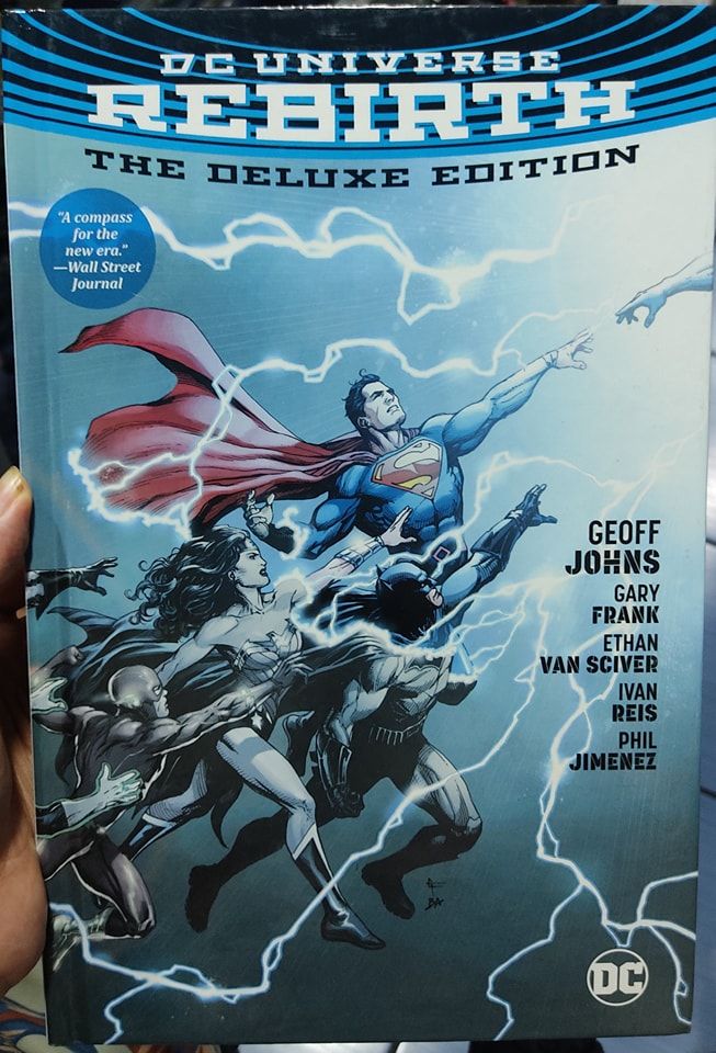 BA9 DC Universe Rebirth The Deluxe Edition Tapa Dura TP DC Comics Ingles