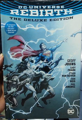 BA9 DC Universe Rebirth The Deluxe Edition Tapa Dura TP DC Comics Ingles