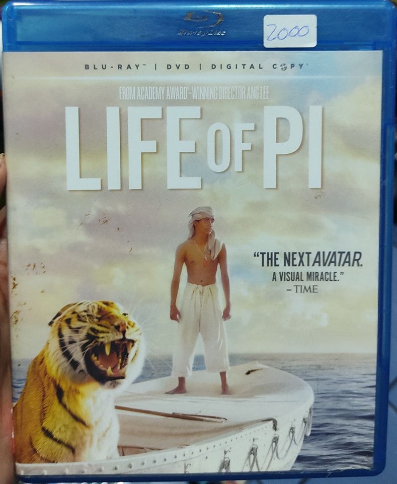 BA9 Life of Pi Blu Ray Original Usado Completo