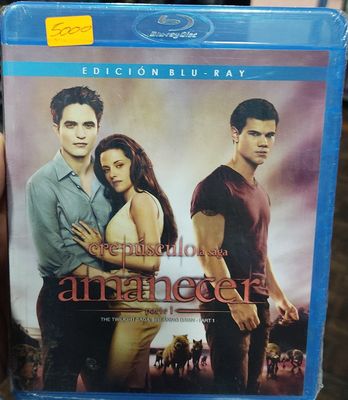 BA9 Crepusculo Amanecer Blu Ray Nuevo Sellado