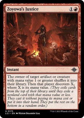 Zoyowa&#39;s Justice - The Lost Caverns of Ixalan (LCI)
The Lost Caverns of Ixalan Foil