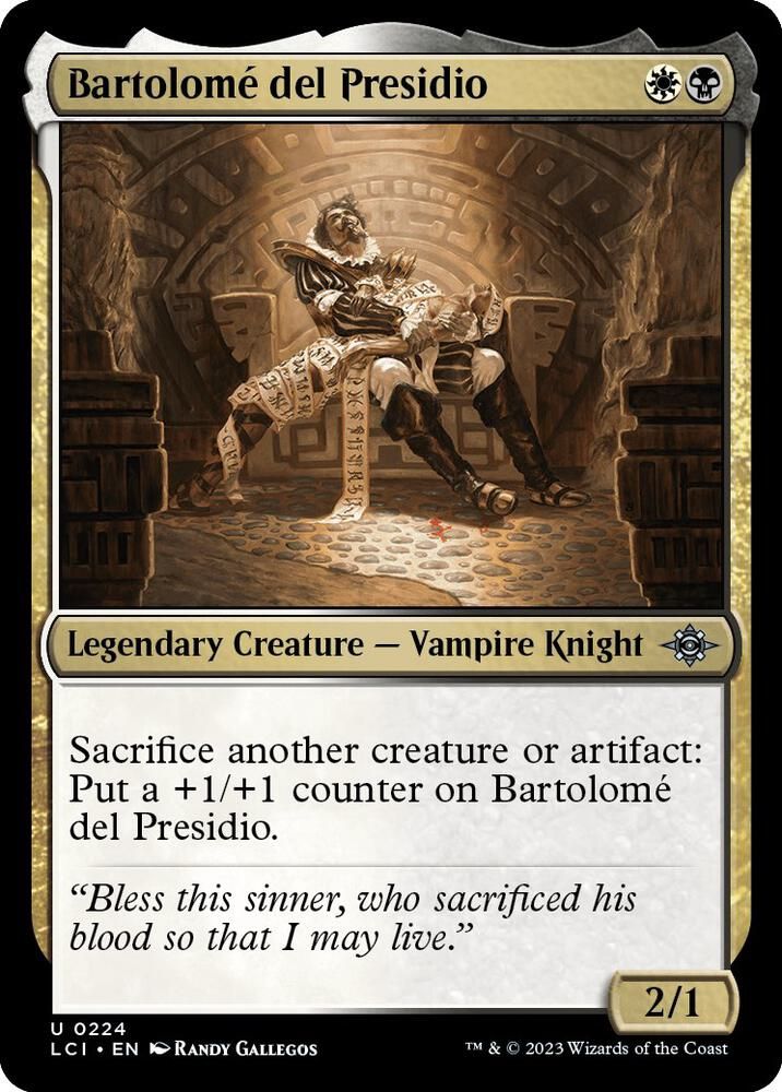 Bartolome del Presidio - The Lost Caverns of Ixalan (LCI)
The Lost Caverns of Ixalan Foil