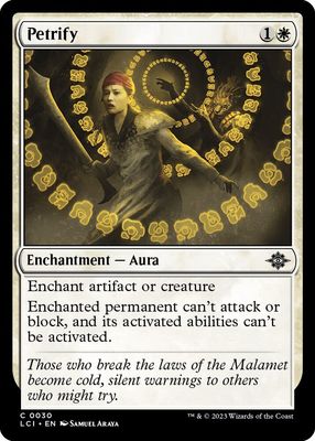 Petrify - The Lost Caverns of Ixalan (LCI) The Lost Caverns of Ixalan Foil