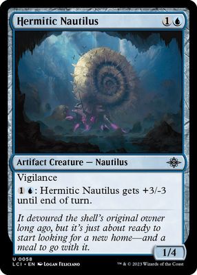 Hermitic Nautilus - The Lost Caverns of Ixalan (LCI) The Lost Caverns of Ixalan Foil