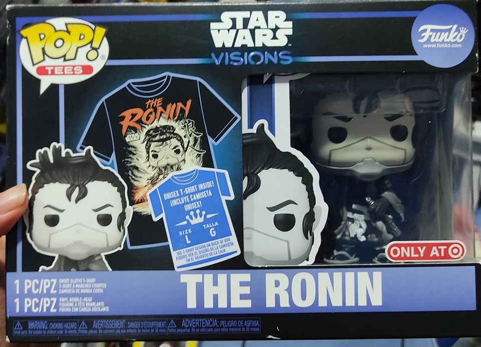 SJ Star Wars Visions The Ronin Pop Tees Completo Talla L