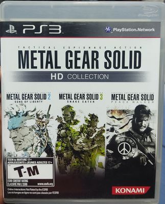 BA10 Metal Gear Solid HD Collection Playstation 3 Usado Completo