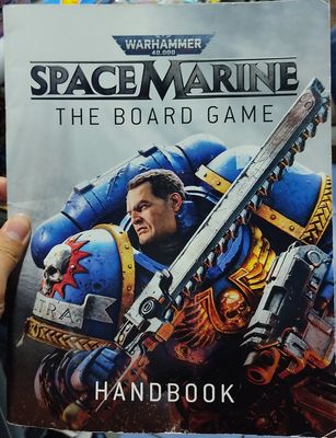 BA10 Warhammer Spacemarine The Board Game Handbook