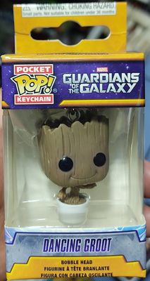 SJ Dancing Groot Figura Pocket Pop Keychain Guardian of the Galaxy