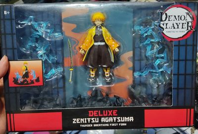 SJ Zenitzu Figura Agatzuma Deluxe Thunder Breathing First Form Mcfarlane Demon Slayer