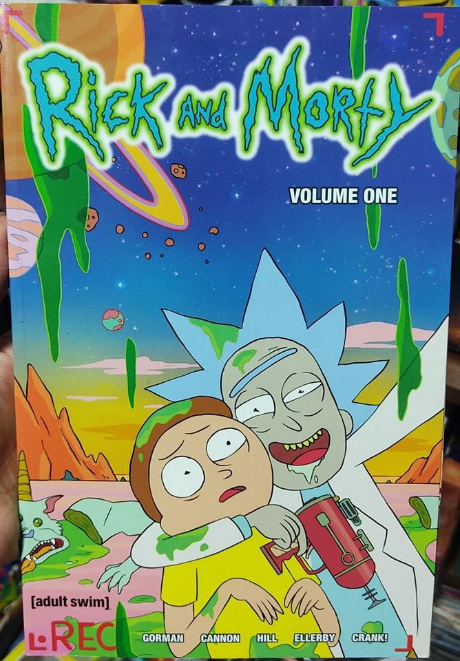 BA10 Rick and Morty Volumen 1 Adult Swim Comics TP Ingles