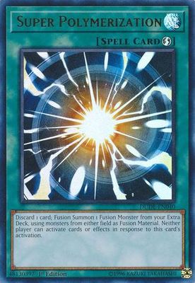 SJ Super Polymerization - DUDE-EN040 - Ultra Rare 1st Edition
Duel Devastator 1st Edition Singles