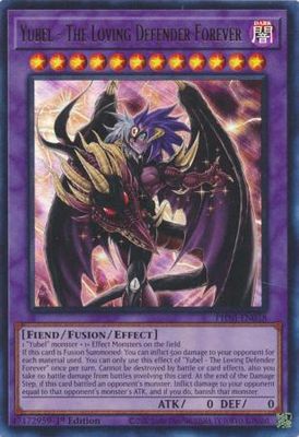 SJ Yubel - The Loving Defender Forever - PHNI-EN038 - Ultra Rare 1st Edition
Phantom Nightmare 1st Edition Singles (Espanol)