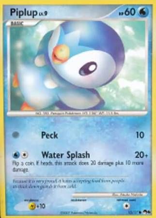 Piplup - 15/17 - Common
Pokemon POP Series 6 Promos