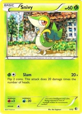 Snivy - 1/12 - McDonald&#39;s Holo Promo
Pokemon McDonald&#39;s (Español)