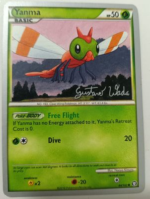 Yanma - 84/102 - Gustavo Wada 2011 World Championship Card
World Championship 2011 Singles