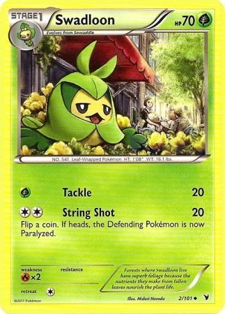 Swadloon - 2/101 - Uncommon Black &amp; White 3: Noble Victories Singles