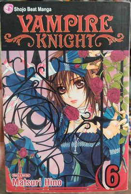 BA10 Vampire Knight Manga Volumen 6 Ingles