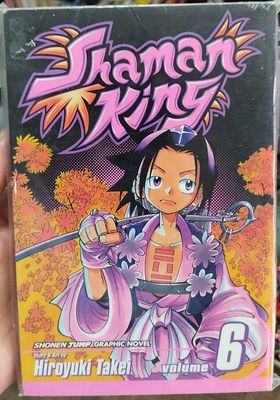 BA10 Shaman King Manga Volumen 6 Ingles