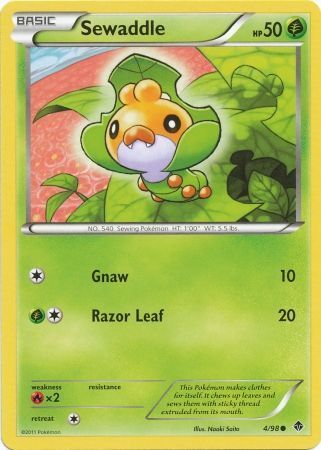 Sewaddle - 4/98 - Common
Black &amp; White 2: Emerging Powers Singles