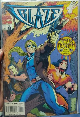 BA10 Blaze Issue 5 Marvel Comics Ingles
