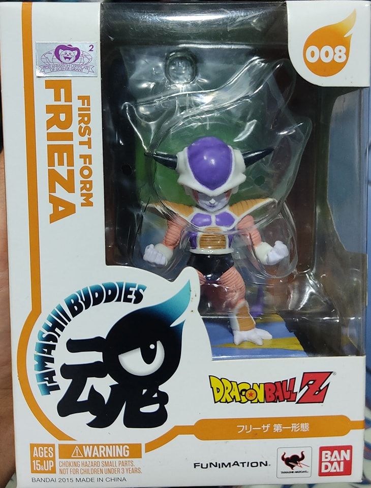 SJ First Form Frieza Figura Tamashi Buddies Dragon Ball