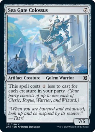 Sea Gate Colossus 251/280
Zendikar Rising Singles