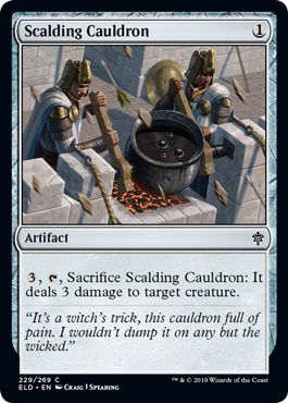 Scalding Cauldron 229/269 Throne of Eldraine Singles