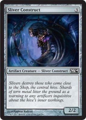 Sliver Construct 218/249 - Magic 2014 (M14) Singles