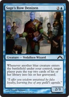 Sage&#39;s Row Denizen
Gatecrash Singles