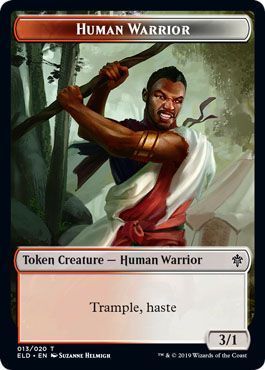 Human Warrior Token 013/020 - Full Art
Throne of Eldraine Singles