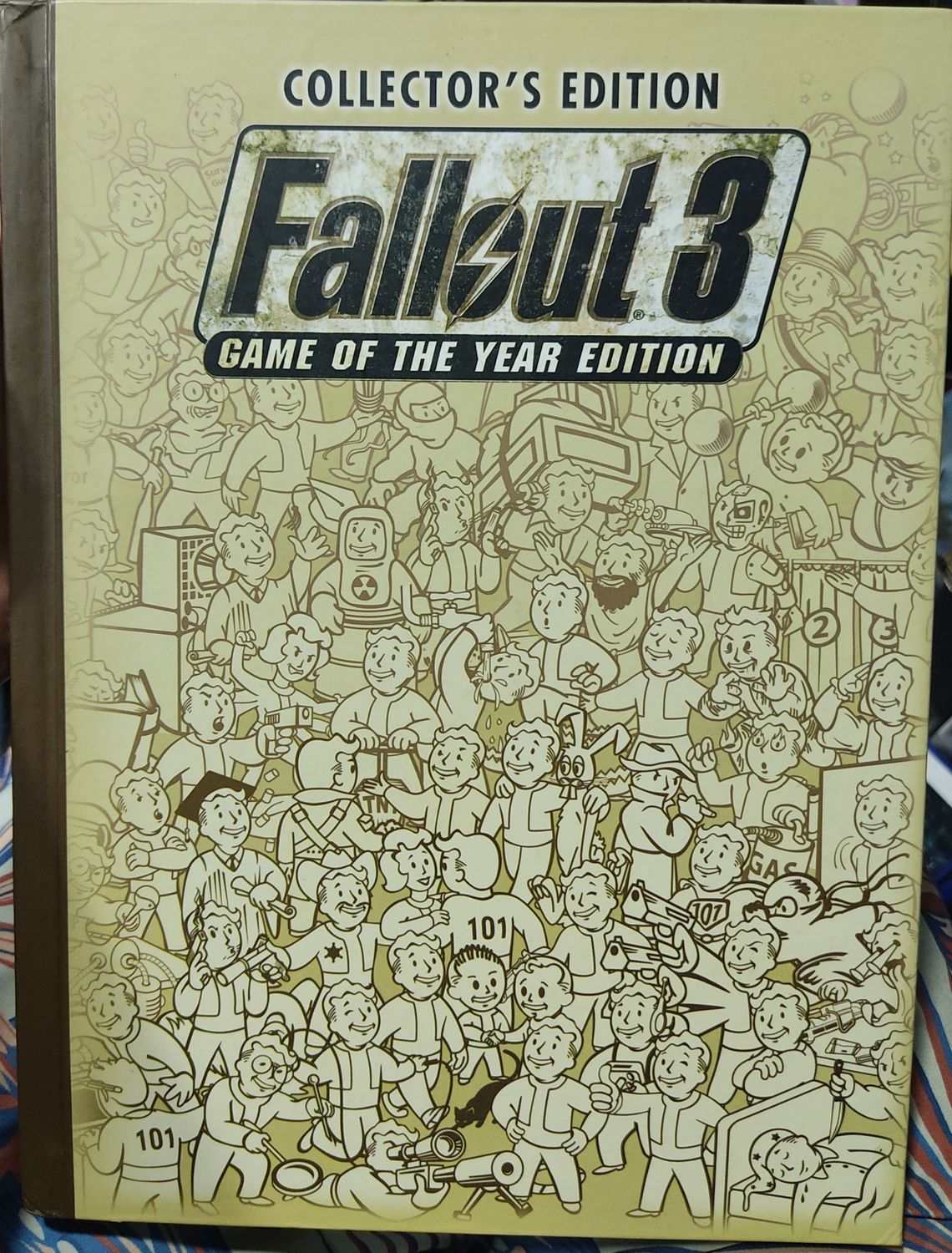 BA12 Fallout 3 Game of the Year Collector Edition Guide Tapa Dura Libro Ingles