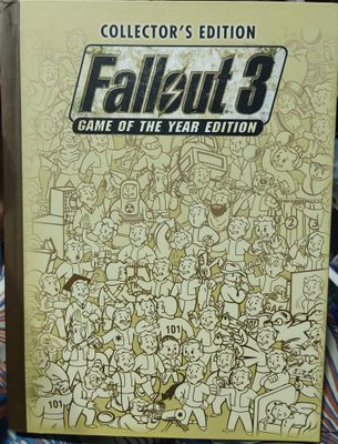 BA12 Fallout 3 Game of the Year Collector Edition Guide Tapa Dura Libro Ingles