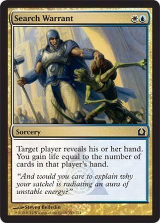 Search Warrant
Return to Ravnica Singles (Español)