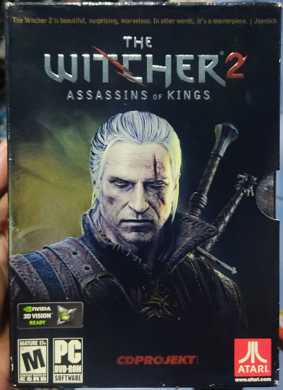 BA12 The Witcher 2 Assassin&#39;s Of Kings PC Game Usado Completo