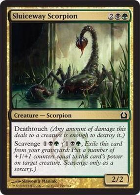 Sluiceway Scorpion 198/274 - Return to Ravnica Singles