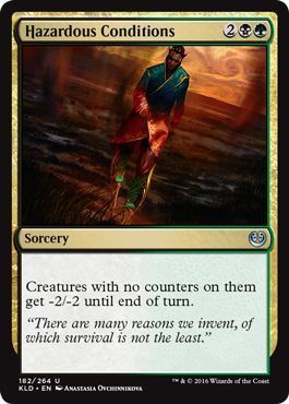Hazardous Conditions 182/264 - Kaladesh Singles (Español)