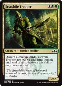 Erstwhile Trooper 169/259 Guilds of Ravnica Singles