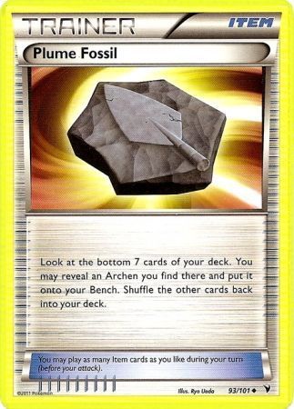 Plume Fossil - 93/101 - Uncommon
Black &amp; White 3: Noble Victories Singles