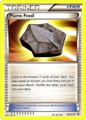 Plume Fossil - 93/101 - Uncommon
Black &amp; White 3: Noble Victories Singles