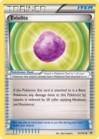 Eviolite - 91/101 - Uncommon
Black &amp; White 3: Noble Victories Singles